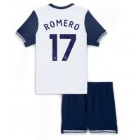 Tottenham Hotspur Cristian Romero #17 Fotballklær Hjemmedraktsett Barn 2024-25 Kortermet (+ korte bukser)